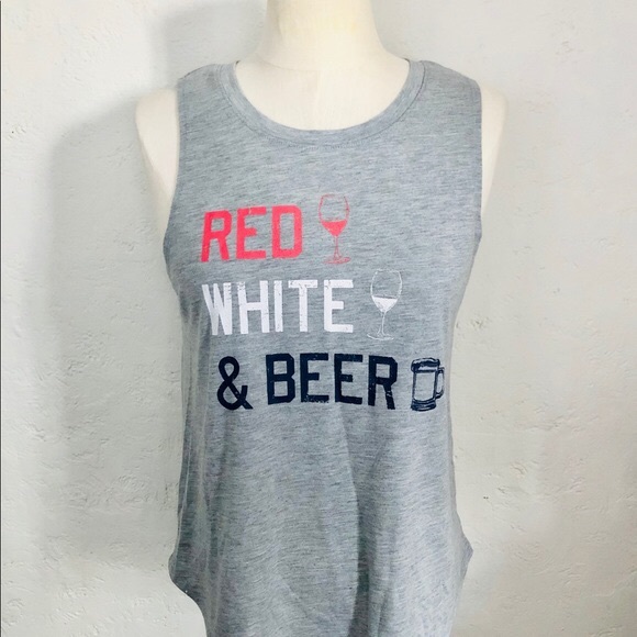 Red White & Beer Tank - Picture 1 of 4